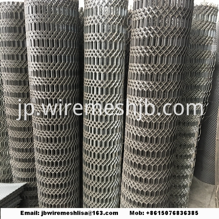 Galvanized Hexagonal Expanded Metal Mesh